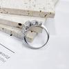 3.6CT All Moissanite Rings For Women 5 Stones Sparkling Dia Wedding Band 100% Silver Jewelry