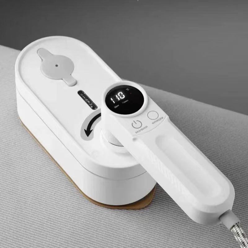 

Compact Digital Garment Steamer: Foldable, Portable, Ideal for Home Use and Clothing Care Includes S3 and S8