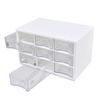 3 Tier Desk Organizer Space Saving Dustproof Long Lasting Use for Jewelry Stationery Makeup Pencil White