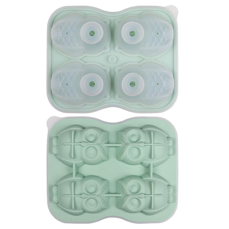 Cartoon Owl Silicone Ice Cube Mold