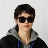 Gucci Rectangular Sunglasses Unisex Sunglasses Black GG1498SK001