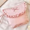 Cotton Cloth Mini Cosmetic Bag Bowknot Bow Makeup Bag Creative Sanitary Napkin Storage Bag  Travel