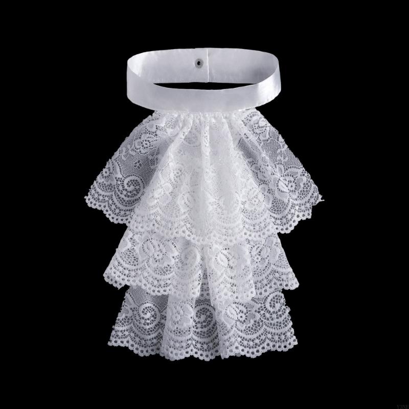 Y3NE Adjustable Elizabethan Collar Gothicism Fashion Collar Elegant Victorian Collar