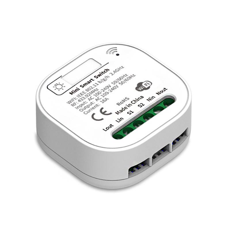 Graffiti Zigbee Receiver & Self-Powered Wifi Switch Panel, Mijia App Compatible Smart Switch