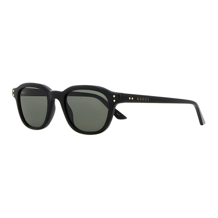 

GUCCI Logo Design Acetate Square Sunglasses Men s Black F чёрный