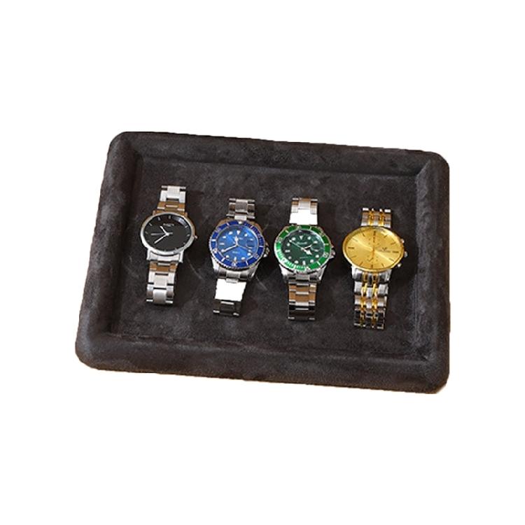 Modern Jewelry Showcase Tray Velvety Jewelry Display Tray Exquisite Charm Holder