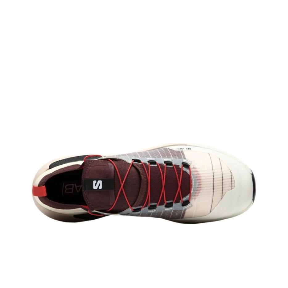 SALOMON S/Lab Genesis Vanilla Ice Decadent Chocolate Unisex Sneakers Crème Zwart L47722600
