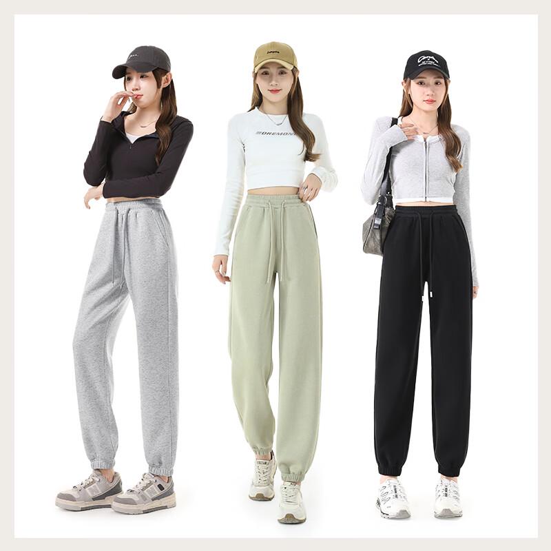 MJ STYLE 2025 Autumn Women's High-Waist Jogger Sweatpants