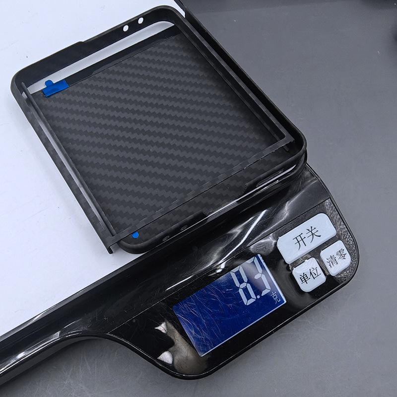 Samsung ZFlip7 Kevlar Phone Case: Folding Lightweight Aramid Fiber with Mid-axis Magnetic Feature