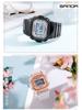 Sanda Transparent Strap Multifunctional Luminous Waterproof Sports Watch