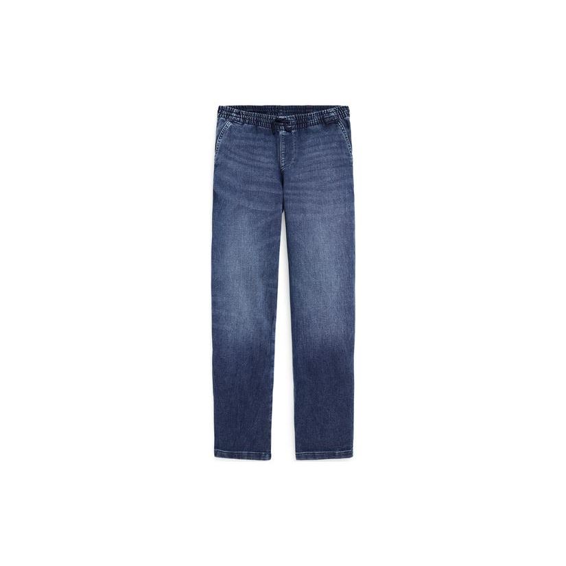 Polo Ralph Lauren Denim Pants FW22 Washed Distressed Casual Straight Kids Bottoms Blue CWPODNMY7620029-400