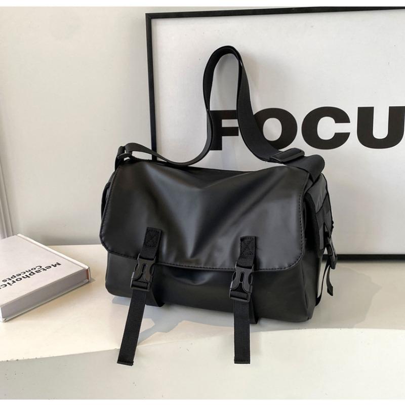 Trendy New Minimalist Messenger Bag TikTok Dropshipping Crossbody Shoulder Bag Casual Unisex Large Capacity Bag