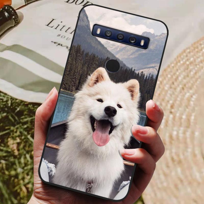 For TCL 10 SE Case Luxury Wolf Lion Silicone TPU Soft Cover Phone Case For TCL 10 SE Coque TCL 10SE Capa TCL10 SE Cute Funda