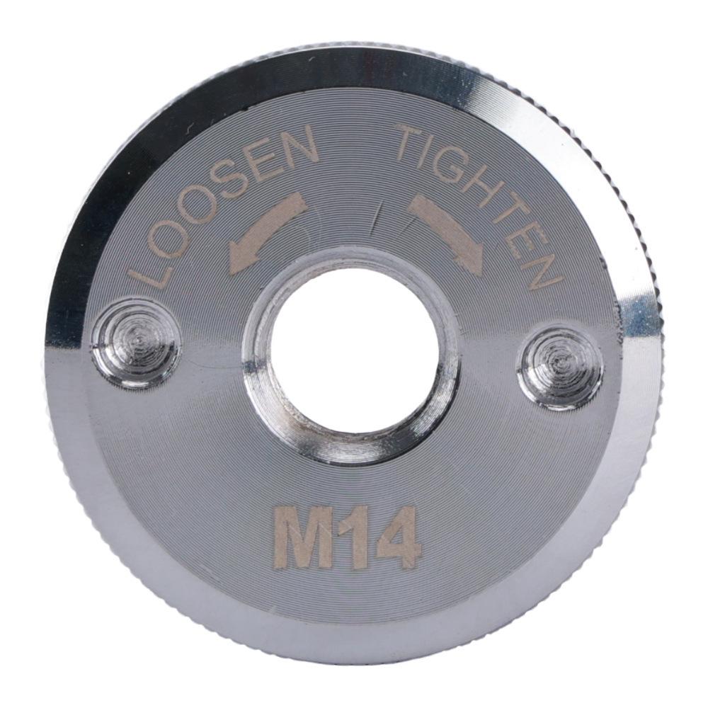 Hot-Selling M14 Angle Grinder Quick-Lock Pressure Plate: Chrome, Stable & Non-Slip