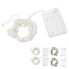 2 Sets Pentagram LED String Lights Battery Operated Fairy Star Lamp String Festival Decorations 5m