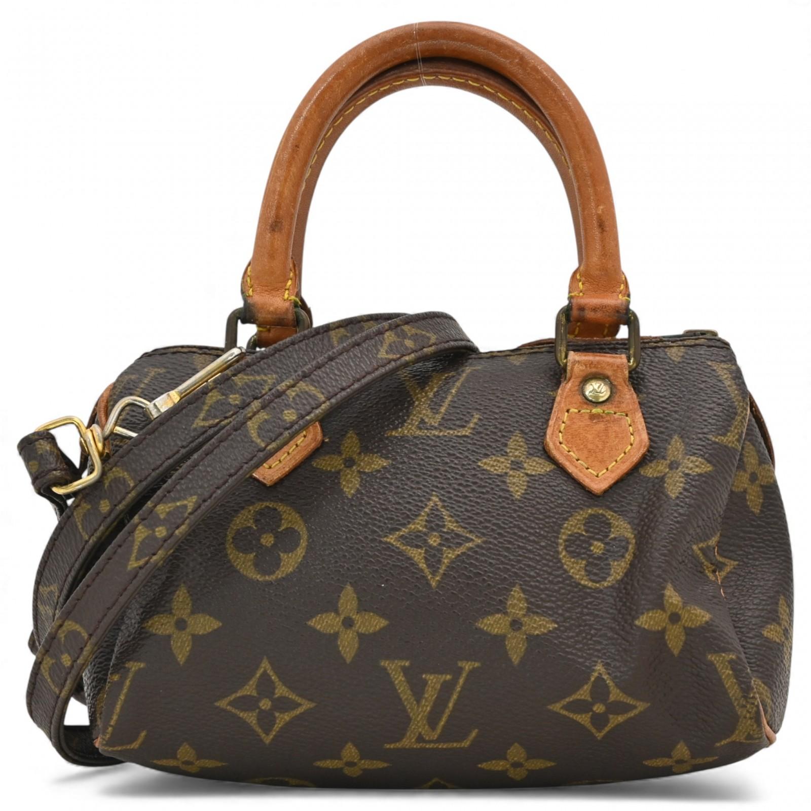 

Auth LOUIS VUITTON Monogram Mini Speedy Boston Bag M41534 lv9964hs