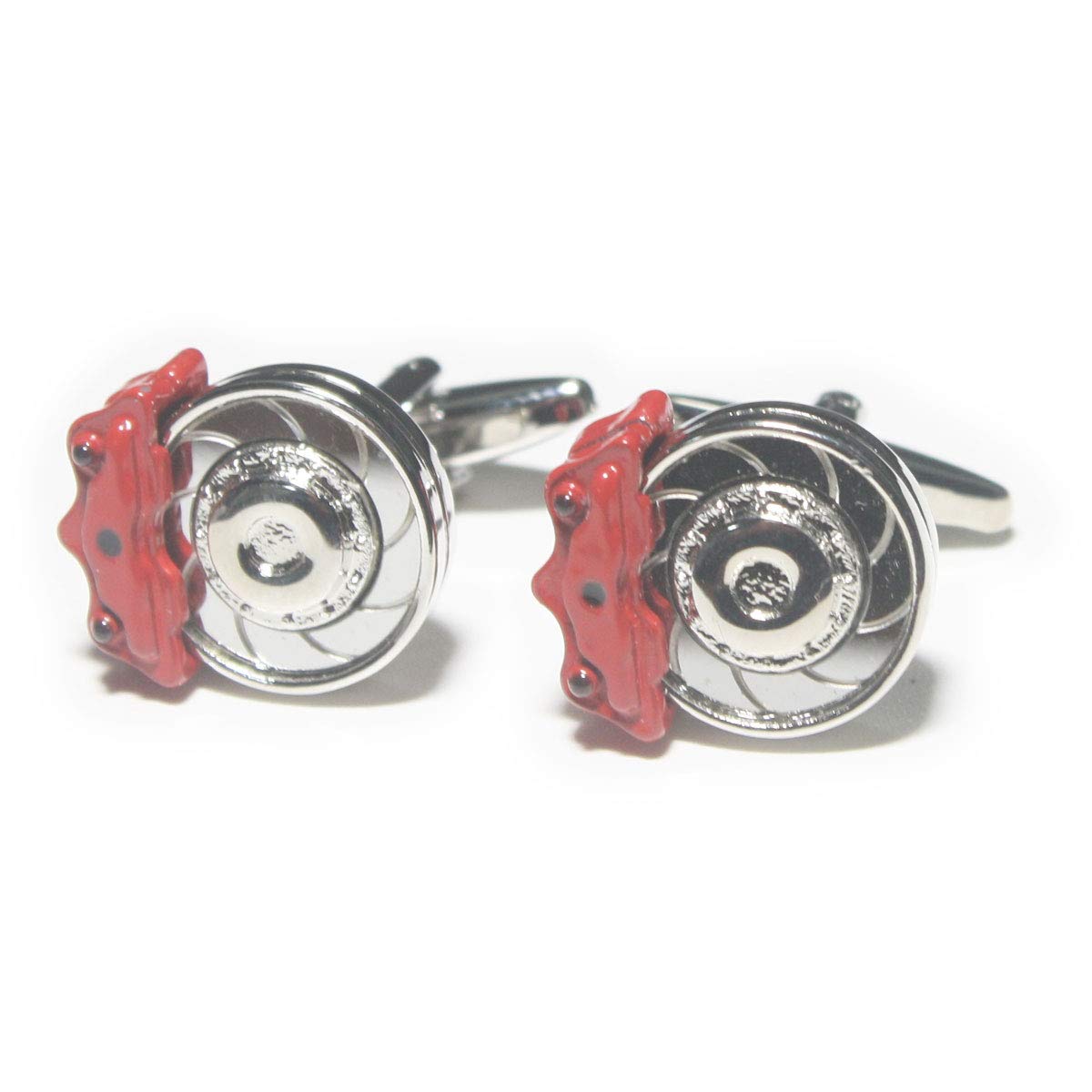 

Cufflinks Disc brake red cufflinks cf2199 [Kamakura Workshop]