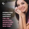 Carbamide Forte Collagen Supplements for Women & Men | Hydrolyzed Collagen Tablets with Type 1 & 3 Collagen Powder | 180 Tablets