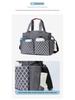 Mom & Baby Lightweight Tote: Single Shoulder Mummy Bag with Inner Divider for Travel & Commute