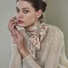 ANA MAISON Pretty woman Long Petit Silk Scarf [PML-1407]