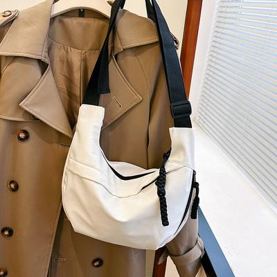 Unisex Casual Bag Fashion Shoulder Bag Niche Versatile Dumpling Bag Large Capacity Messenger Bag Tide