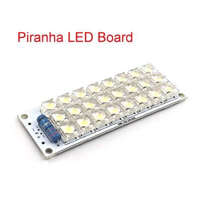 DC 12V 24 LED Süper Parlak Beyaz Piranha LED Kartı Gece LED Işıkları Lamba