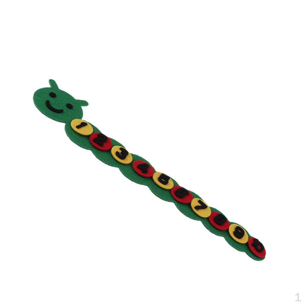 Children Kindergarten DIY montessori Teaching Aids Preschool Supplies for kids Caterpillar