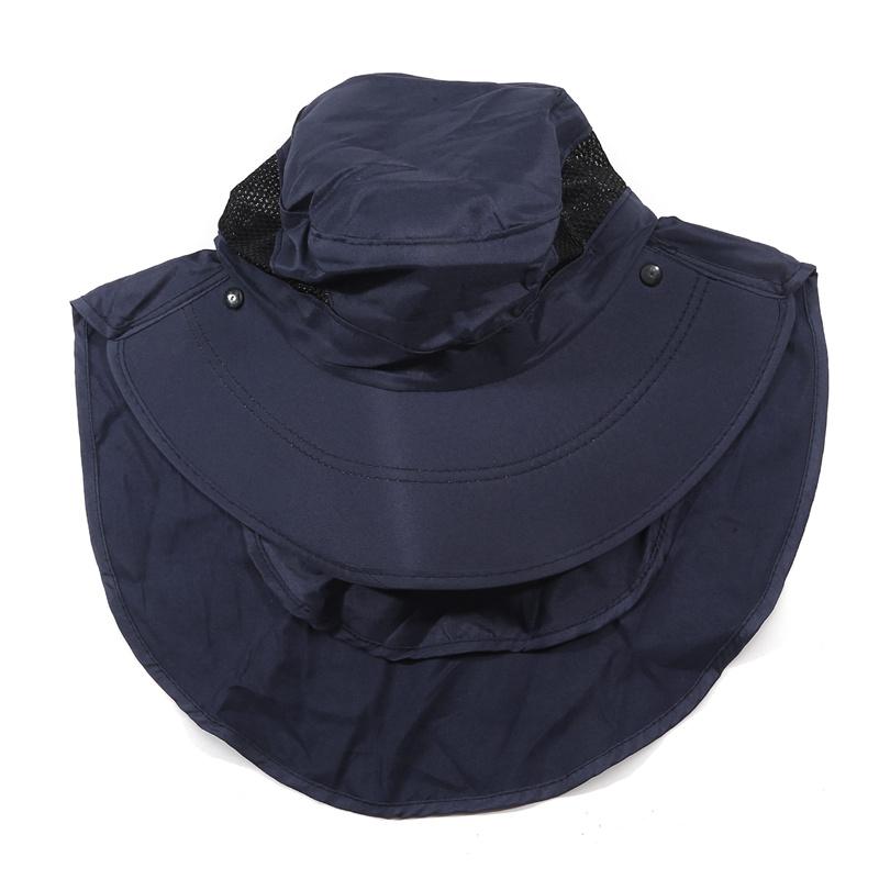 Outdoor Sport Hiking Visor Hat UV Protection Face Neck Cover Mountain Climbing Fishing Camping Sun Protect Caps