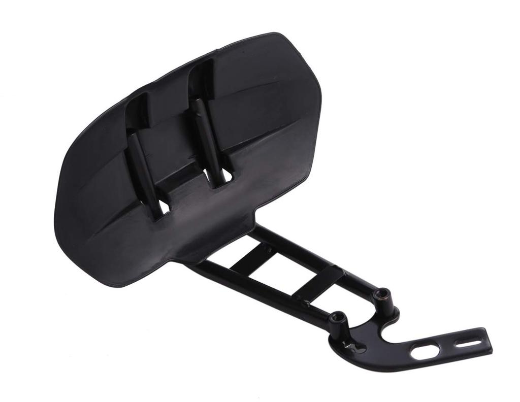 Mudguard Rear Fender Mud Flaps for BW'S125, Cygnus X, Monkey 125, Black/Red Carbon Pattern, Universal Fit, Dress-up Custom Part (Black)