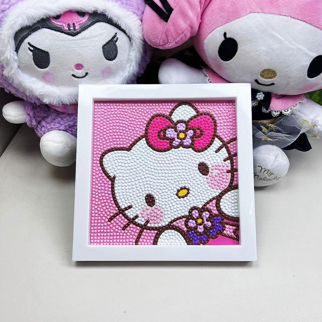 Free Shipping/Cartoon Diamond Painting Children'S Gift Handmade Cross Stitch Framed Diy Bedroom Sticker