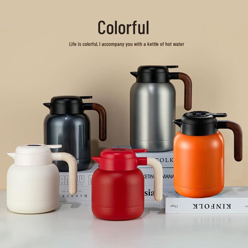 316L Stainless Steel Large-Capacity Thermos Kettle for Tea Brewing and Steeping