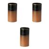Set of 3 Iga Oribe Skewers X Ceramic Chopstick Holder Setomonohonpo [5.8 11cm]
