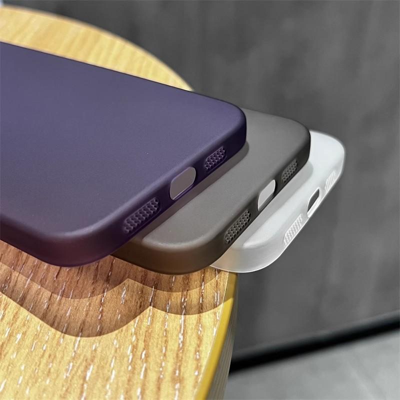 Applicable To Apple 16 ProMax Premium Matte Phone Case Full Inclusive IPhone 15 Simple Soft Shell 14 Protective Case