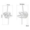 Applique murale LED - NETTLIFE - 7W - Design moderne - Blanc - Blanc chaud 3000K