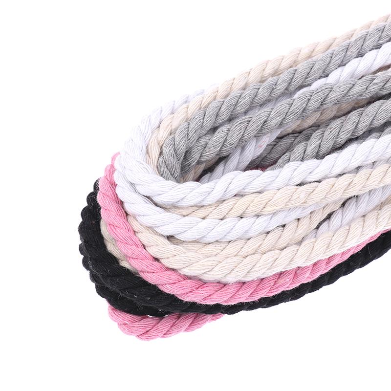 2Pcs Round Thick Rope Laces Polyester Cotton Solid Color Laces 0.8Cm Diameter 120/140/160Cm Length Bold Shoelaces