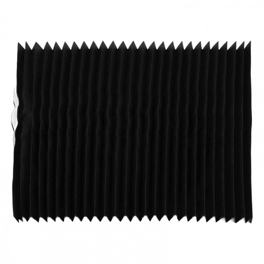 Sleek Black Portable Roller Blinds Easy To Cut and Install Anywhere