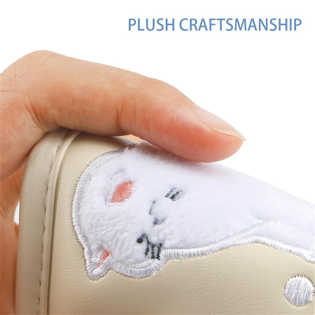 9 szt. Pokrowców na główki kijów golfowych, wzór kota, PU, etui ochronne, wodoodporny ochraniacz główki kija golfowego, headcover, pokrowce na kije golfowe