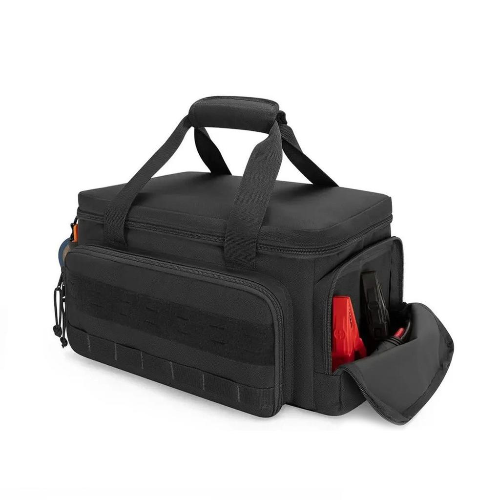 14 Inch Heavy Duty Tool Bag Storage Case Portable PU EVA Tool Organizer with Zip Pouch for Power Tools Accessories