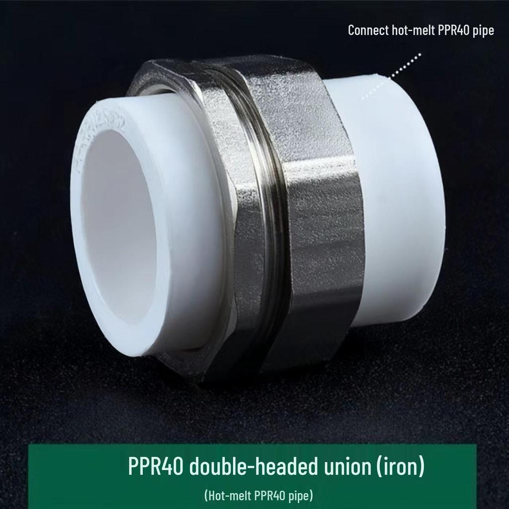 PPR Měď Železo Šroubení, Vnitřní & Vnější Závit, 20-110mm, Oboustranný PPR Železný Konektor