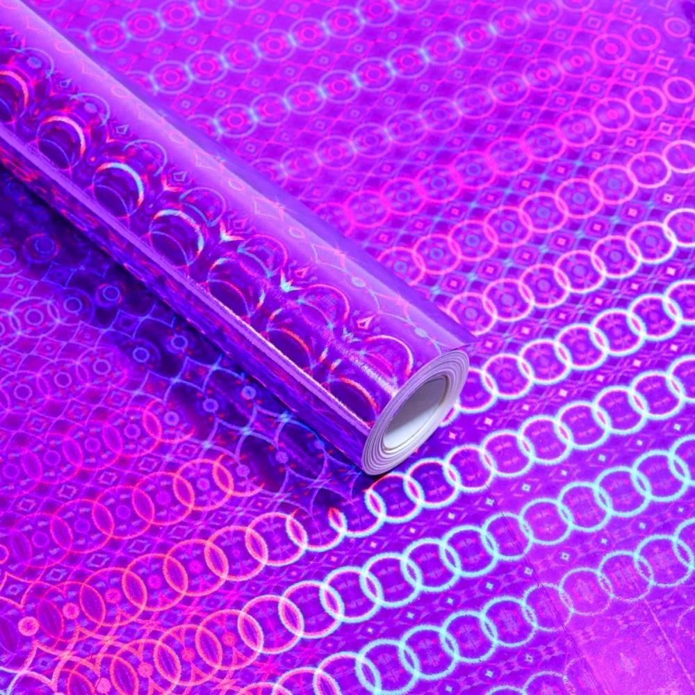 300cm Dárkový balicí papír DIY Řemesla Lesklý balicí papír Gradientní laserový balicí papír Dárky