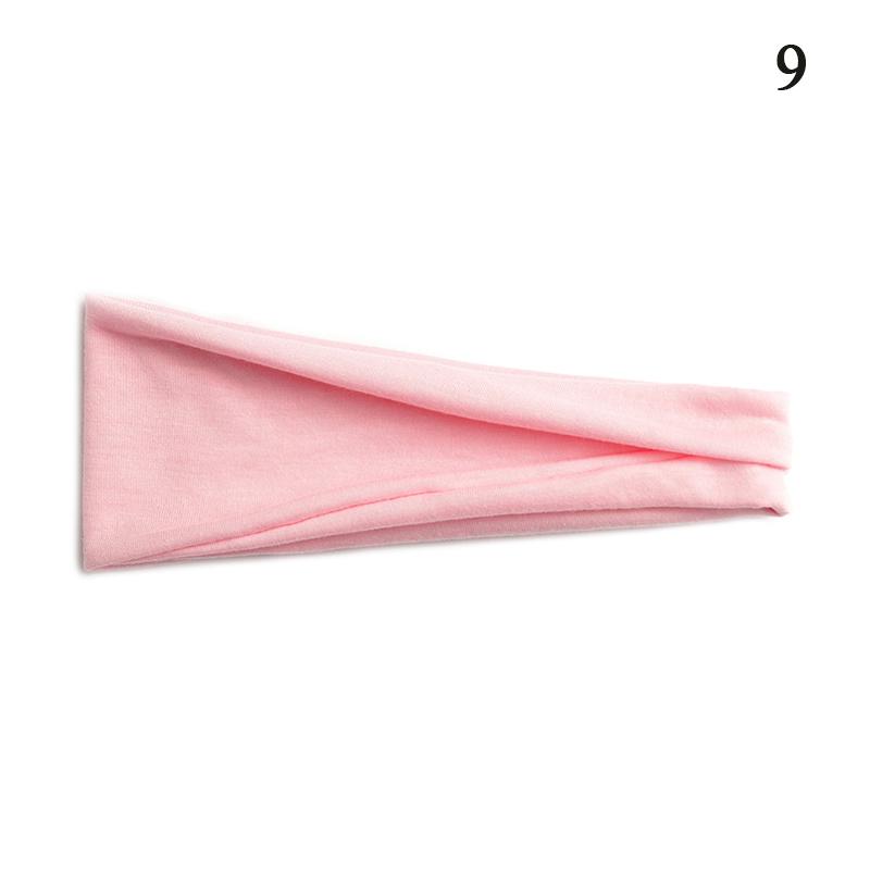 1 PC Women Headband Turban Solid Color Elastic Hair Bands Yoga Hairband Fashion Makeup Hair Hoop Hair Accessories