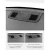 For BMW E90 E92 E93 Made of Alcantara Center Console Air Vent Outlet Panel Trim Performance Stickers Car Interior Accessories
