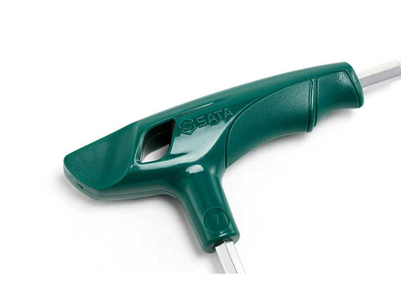 SATA L-Shaped T-Handle Hex Key Set, 6-Point Hex Wrench Screwdriver 83305-83316
