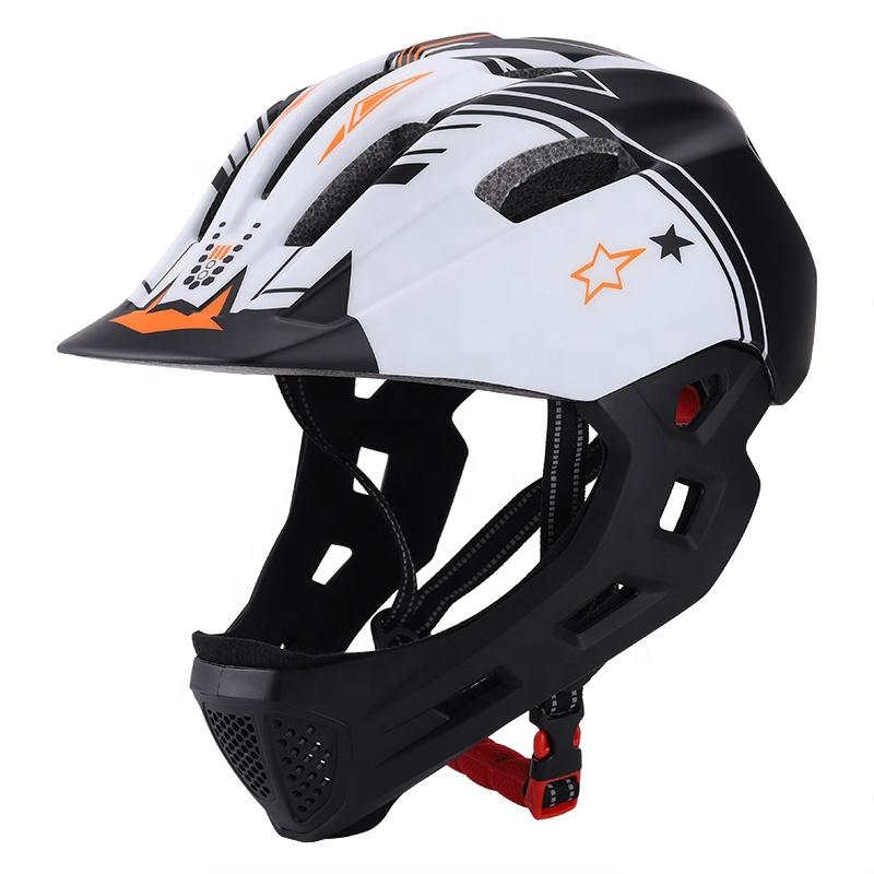 Customized Fullface Road Bike Helmet PC Shell MTB & Bicycle Downhill Rechargeable Breathable Riding Helmets