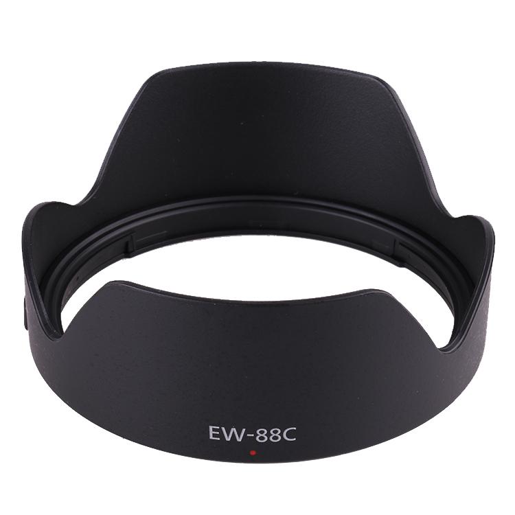 Pare-soleil EW-88C 82mm ew 88C EW88C Réversible Accessoires d'Objectif d'Appareil Photo pour Objectif Canon EF 5DIII 6D EF 24-70mm f/2.8L II USM