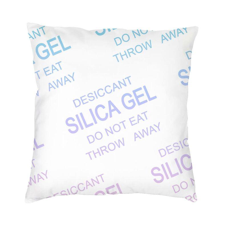 

Silica Gel Packet Pillow Case xcm Decor Home Cute Do Not Eat Packet Cushions for Sofa Square Pillowcase 30cmx30cm
