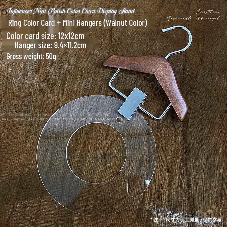 Nail Polish Color Display Board with Hanging Tag for Nail Art