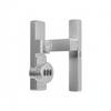 Drill Combination Latch Easy Installation Keyless Hasp Lock Zinc Alloy Construction 90 Degree