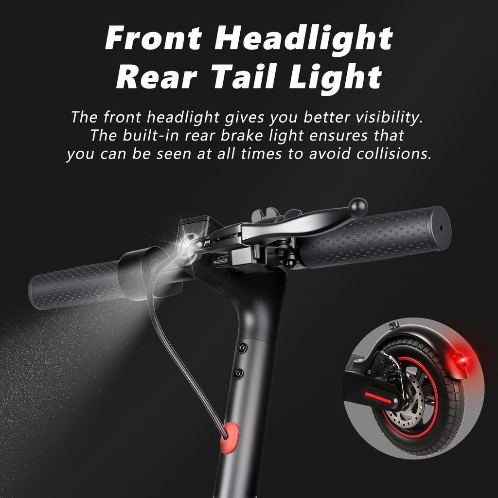 SUNNIGOO N7 Max Electric Scooter 36V 12.5Ah Battery,10inch Tires