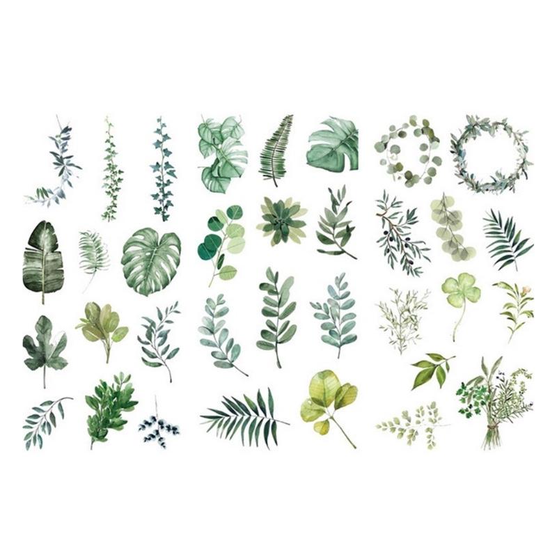 

Retro Scrapbooking Stickers Aesthetic Flower Stickers Dog Cat Rabbit Stickers for DIY Diary Album Planner Scrapbooking 1